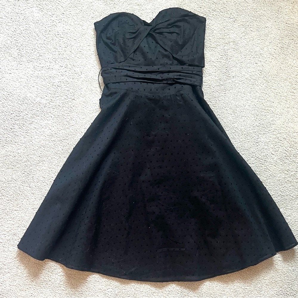 Dorothy Perkins Elegant Black Strapless Dress